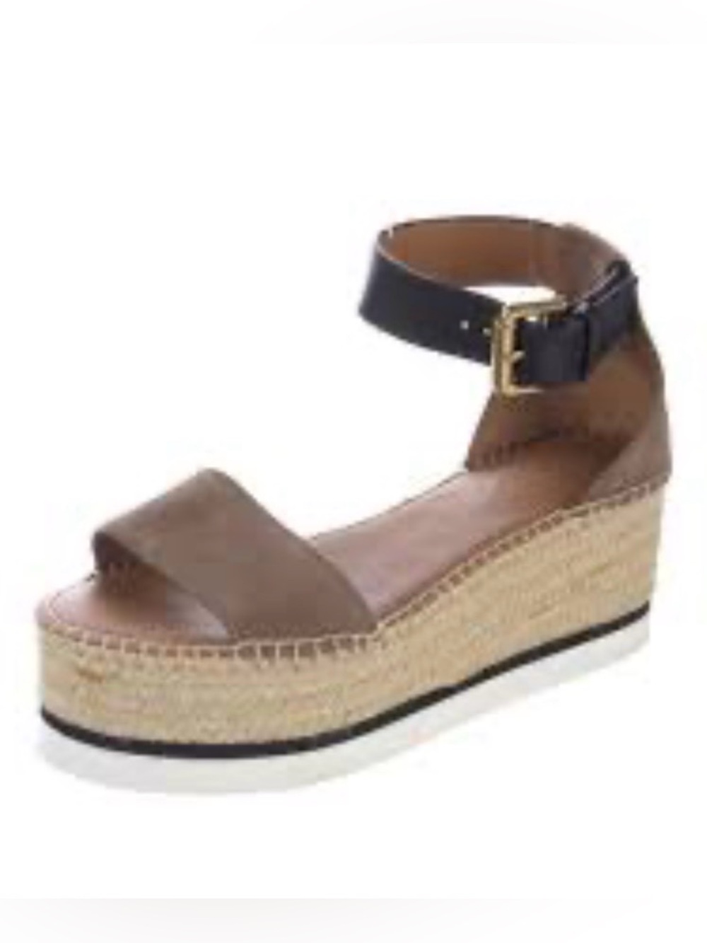 See by Chloe’s Glyn suede espadrille Platform Sandals